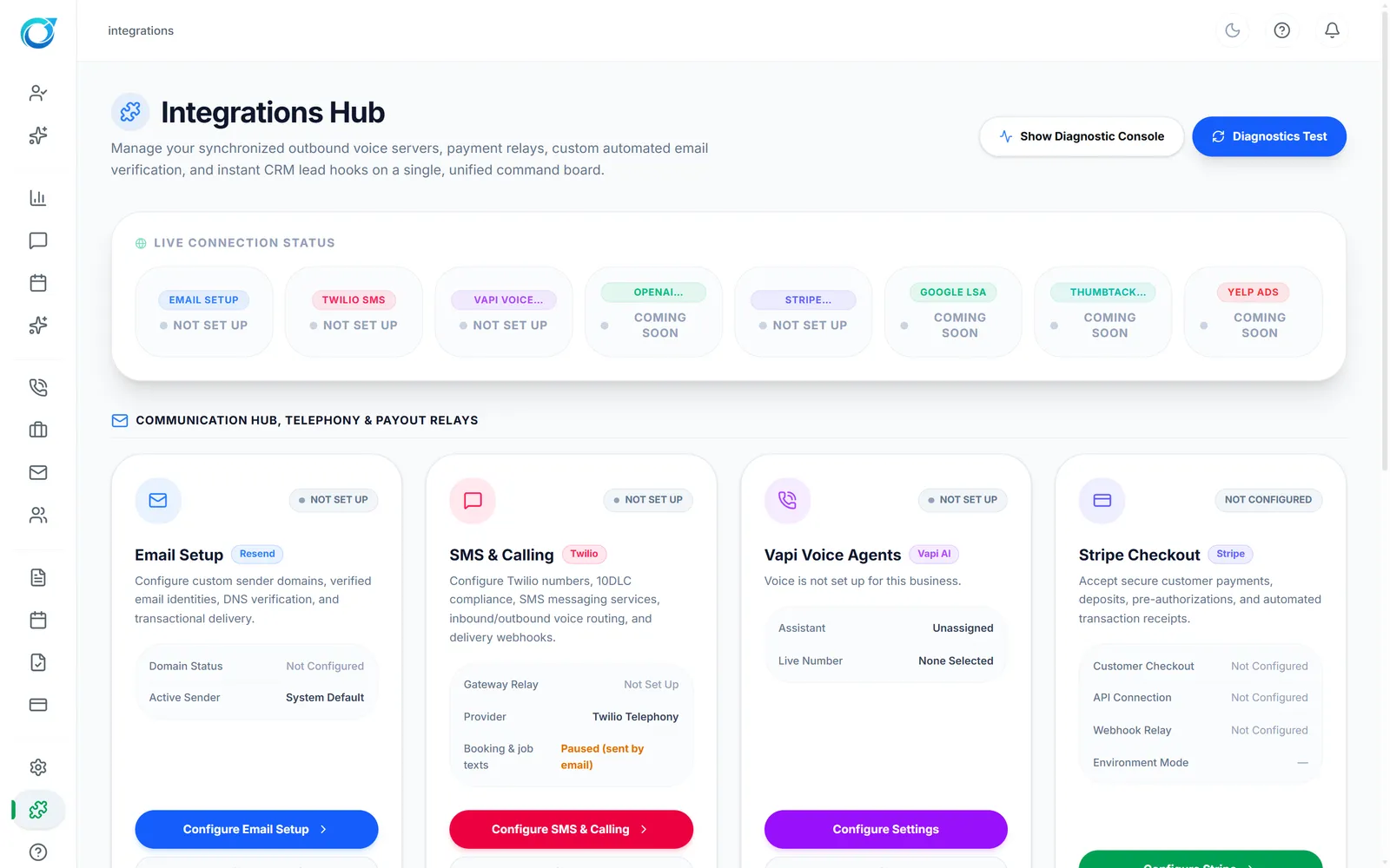 Integrations Hub